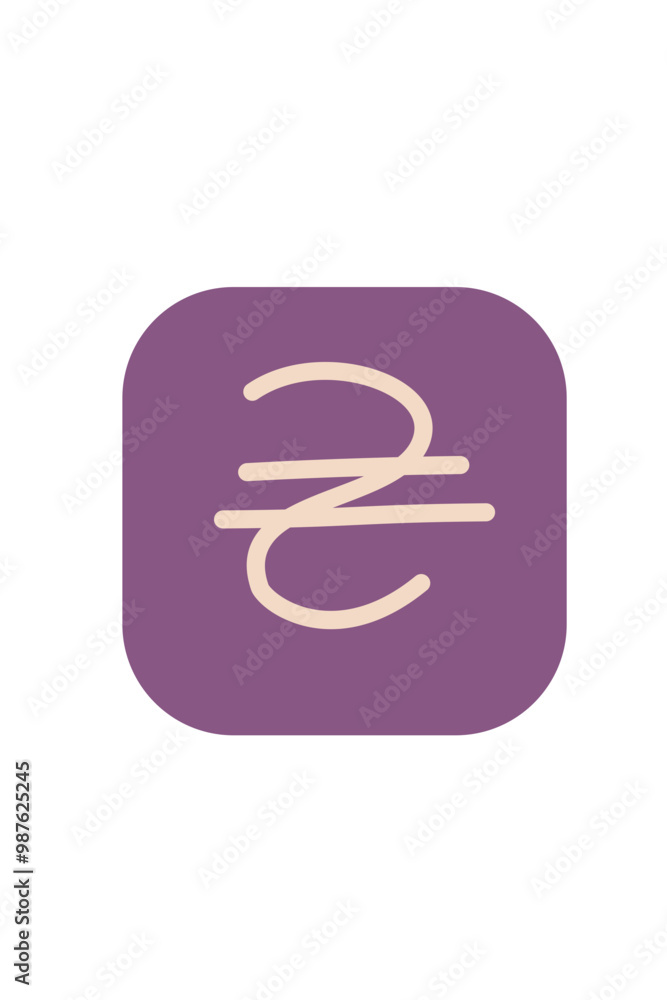 Currency symbol sign money bank shape illustration line drawing painting