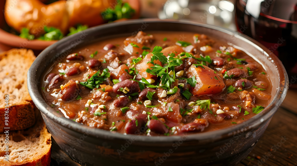 Hearty Red Bean and Beef Stew Recipe A Comforting Dinner Hearty Red Bean and Beef Stew Recipe A Comforting Dinner