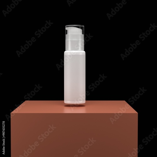 3D Product Mockups, Cosmetic Serum mockups, cosmetic product mockups, serum, transparent, cosmetics, skincare