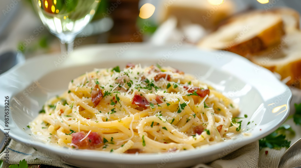 Spaghetti Carbonara A Creamy and Delicious Italian Pasta Dish Spaghetti Carbonara A Creamy and Delicious Italian Pasta Dish