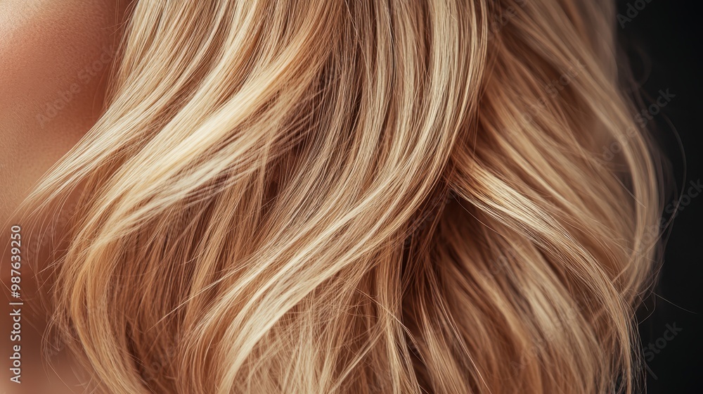 This image features beautiful wavy blonde hair with soft and natural waves that flow naturally, capturing the elegance and texture of luxurious hair. This image features beautiful wavy blonde hair with soft and natural waves that flow naturally, capturing the elegance and texture of luxurious hair.
