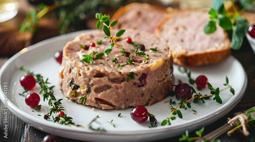 Pate with Cranberries and Thyme Gourmet Appetizer Recipe Pate with Cranberries and Thyme Gourmet Appetizer Recipe