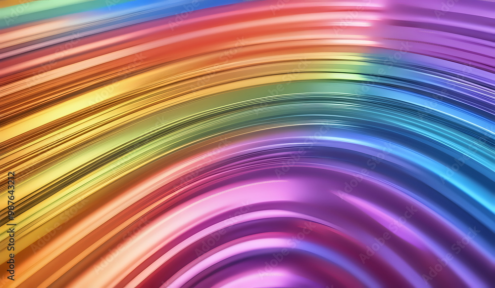 Rainbow, chrome, or aluminum shinny metallic surface background text. AI Generated Rainbow, chrome, or aluminum shinny metallic surface background text. AI Generated