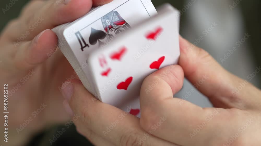 Playing cards.
A man plays poker.
Man in a casino.
Gambling.
Play the lottery.
Play for money.
Man in a casino hanging out with a deck of cards Playing cards.
A man plays poker.
Man in a casino.
Gambling.
Play the lottery.
Play for money.
Man in a casino hanging out with a deck of cards