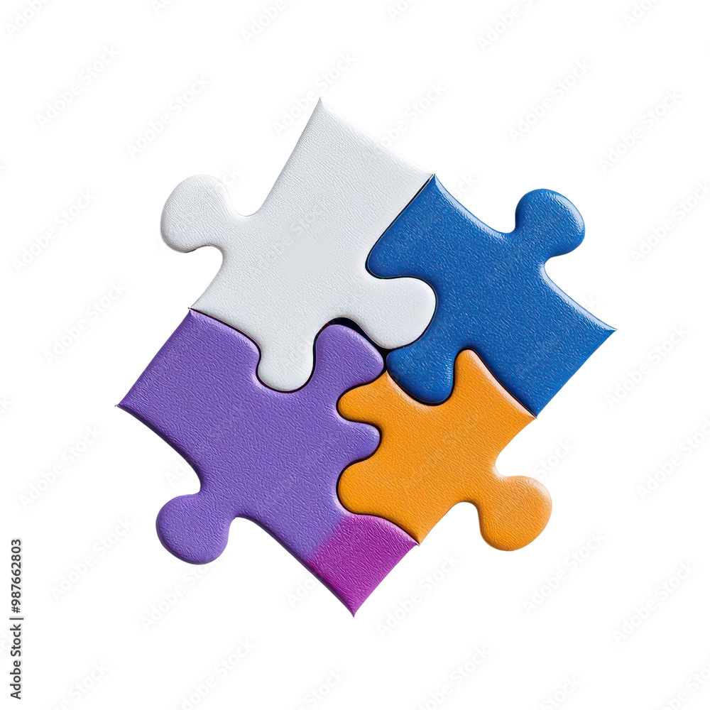Colorful puzzle pieces on a white isolated background. Colorful puzzle pieces on a white isolated background.