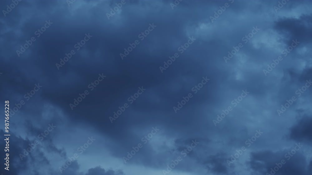 Dramatic dark storm clouds are moving fast, timelpase 4k Dramatic dark storm clouds are moving fast, timelpase 4k