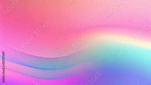 4K Beautiful color gradient background with data mosh glitch noise. Abstract pastel holographic blurred grainy gradient banner background texture Colorful digital grain soft noise effect Nostalgia photo