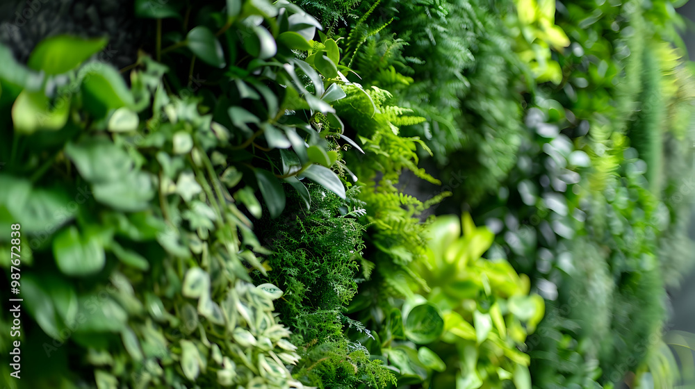 Vertical Garden Lush Greenery Indoor Plant Wall Vertical Garden Lush Greenery Indoor Plant Wall