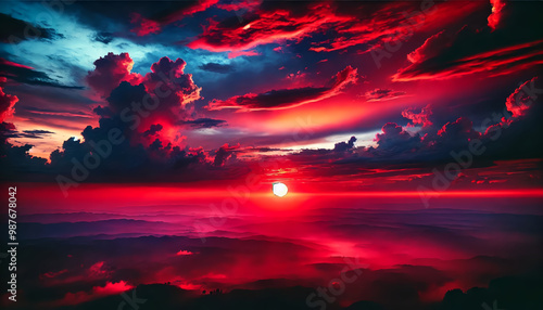 Crimson Sunset photo