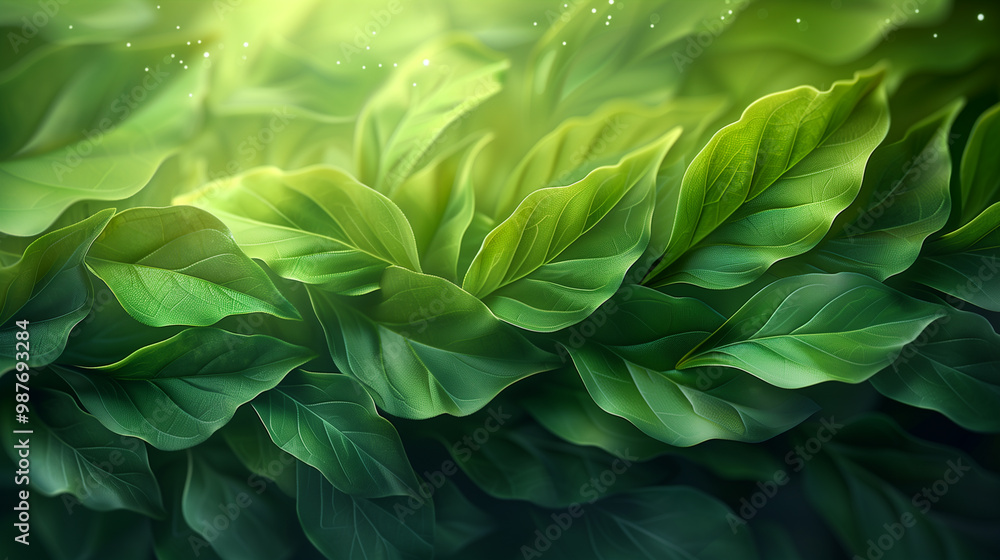 Fototapeta premium Design pattern eco background illustration nature organic, green abstract, recycle environment design pattern eco background