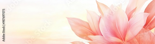 Panel kuchenny z motywem A pink flower with a white background