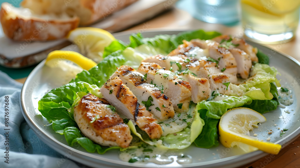 Grilled Chicken Salad with Creamy Dressing Delicious and Easy Recipe Grilled Chicken Salad with Creamy Dressing Delicious and Easy Recipe