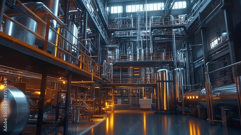 Cutting-Edge AI-Powered Predictive Maintenance System in High-Tech Industry Showcasing Efficiency and Reliability Cutting-Edge AI-Powered Predictive Maintenance System in High-Tech Industry Showcasing Efficiency and Reliability