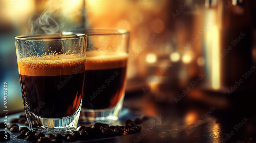 Espresso is a strong, concentrated coffee shot Espresso is a strong, concentrated coffee shot
