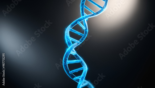 Visual Representation of DNA Sequencing, Molecular Biology, Genome Mapping, and Hereditary Traits in Biotechnology and Bioinformatics for Advancing Gene Editing and Precision Medicine