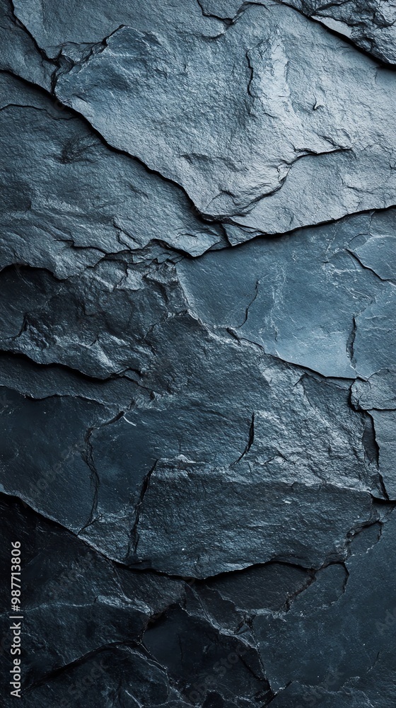 A textured close-up view of dark slate rock surface, showcasing unique layers and natural patterns, ideal for backgrounds and design. A textured close-up view of dark slate rock surface, showcasing unique layers and natural patterns, ideal for backgrounds and design.
