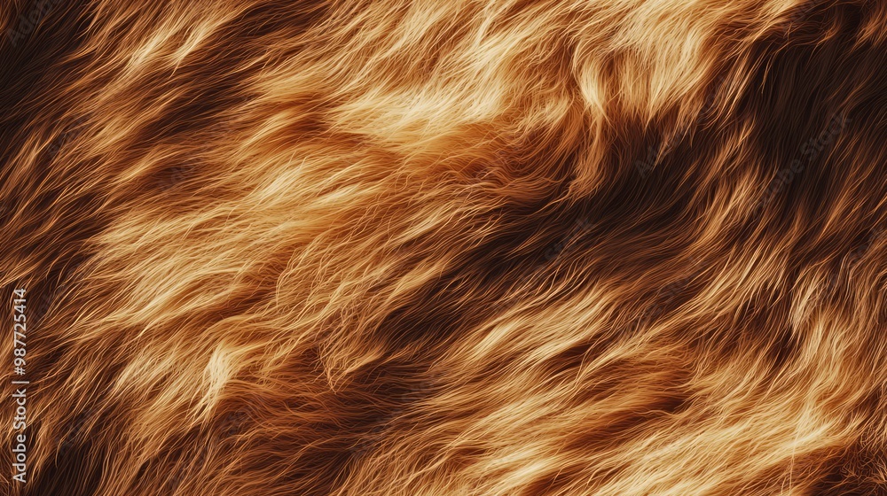 Regal Lion: Minimalistic Representation of Majestic Fur with Rich Colors and Soft Textures Regal Lion: Minimalistic Representation of Majestic Fur with Rich Colors and Soft Textures