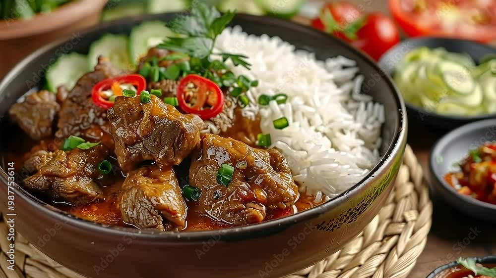 Delicious Beef Curry with Rice Delicious Beef Curry with Rice
