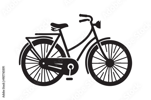 Get Premium Bicycle Silhouette Vector Illustrations for Web & Print