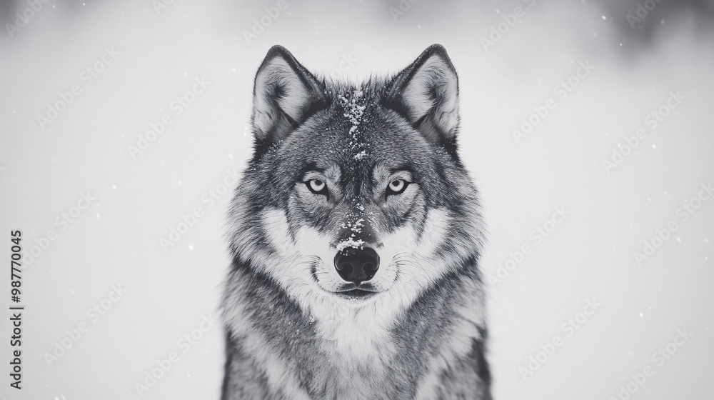 Wolf in the Snow Wolf in the Snow