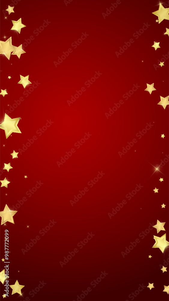 Magic stars vector overlay. Gold stars scattered Magic stars vector overlay. Gold stars scattered
