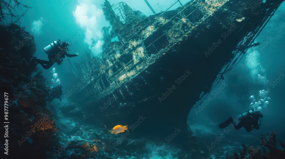 Diving Into a Shipwreck: A Marine Adventure Diving Into a Shipwreck: A Marine Adventure