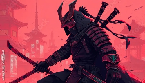 Urban Cyberpunk Samurai	
