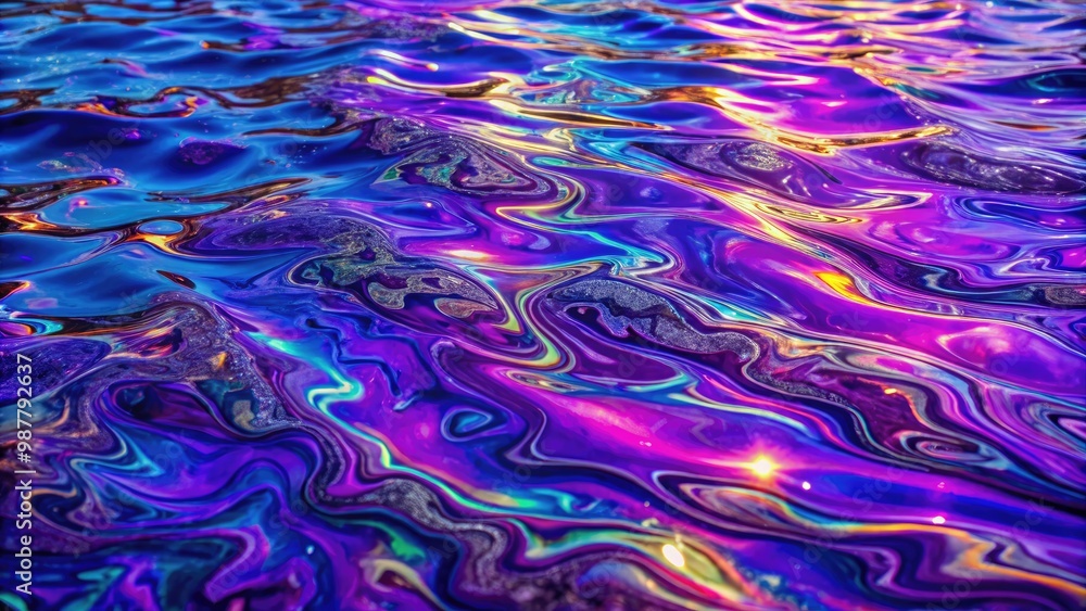 Colorful swirling patterns resembling liquid art. Colorful swirling patterns resembling liquid art.