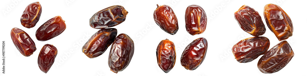Set of dates isolated on a transparent background. Set of dates isolated on a transparent background.