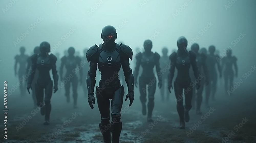 custom made wallpaper toronto digitaluprising of robot machines in the future