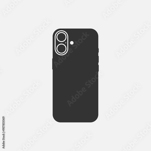 Smartphone icon isolated on background. Gadget symbol modern, simple, vector, icon for website design, mobile app, ui. Vector Illustration