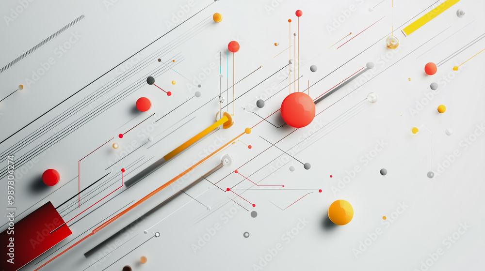 Abstract white background with Colorful circle lines. Digital future technology . Abstract business connection of lines from nodes innovation of communication in the network. Abstract white background with Colorful circle lines. Digital future technology . Abstract business connection of lines from nodes innovation of communication in the network.