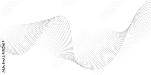 abstract wavelength background vector design.