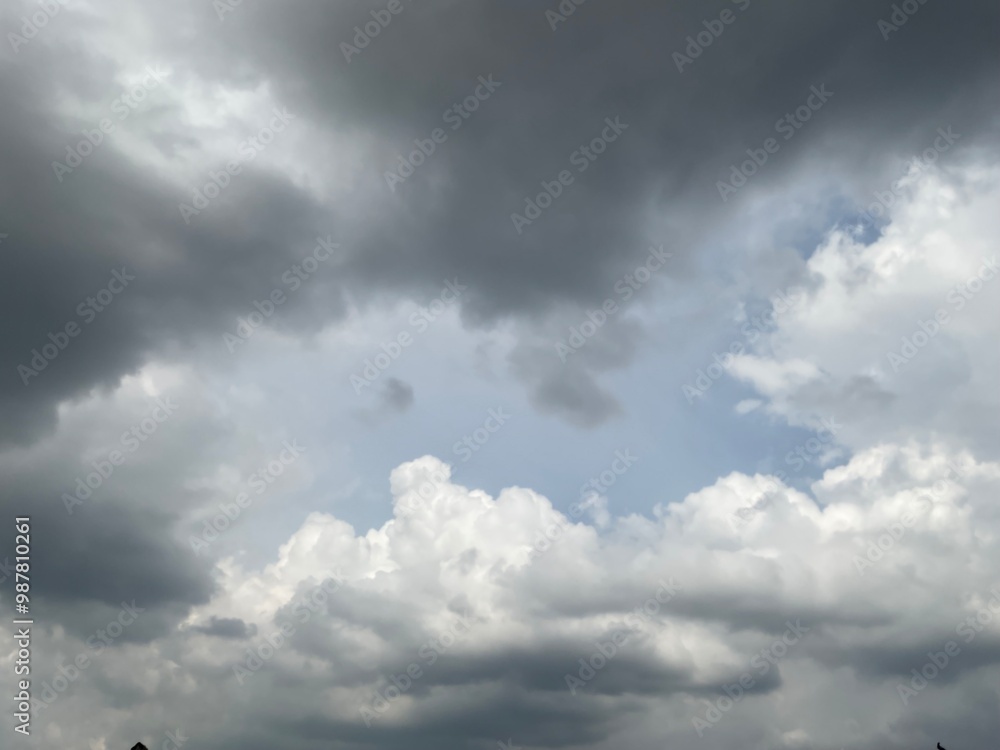 Cloudscape has been developing in gorgeous form. The sky is full of dark clouds. Cloudscape has been developing in gorgeous form. The sky is full of dark clouds.