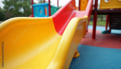 Wallpaper Mural Close-up of vibrant children’s slides, highlighting safety and fun in a playful environment.






 Torontodigital.ca