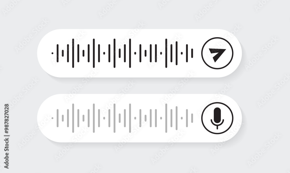 Voice Message UI Design with Play and Stop Preview
or recording and sending a button preview Voice Message UI Design with Play and Stop Preview
or recording and sending a button preview