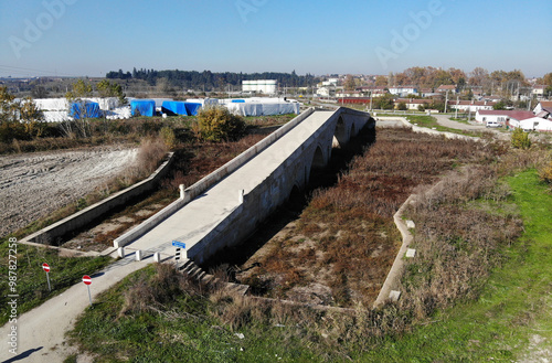 Located in Babaeski, Turkey, Alpullu Bridge was built by Mimar Sinan in the 16th century.
 photo