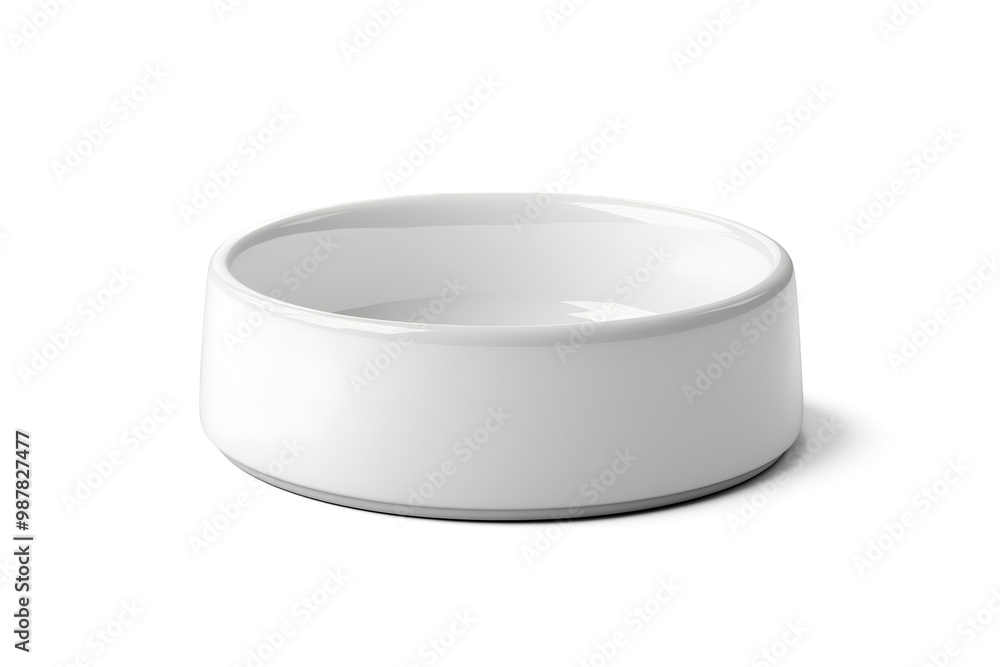 Blank White Pet Food Bowl Mockup Isolated on Transparent & White Background | PNG File with Transparency Blank White Pet Food Bowl Mockup Isolated on Transparent & White Background | PNG File with Transparency