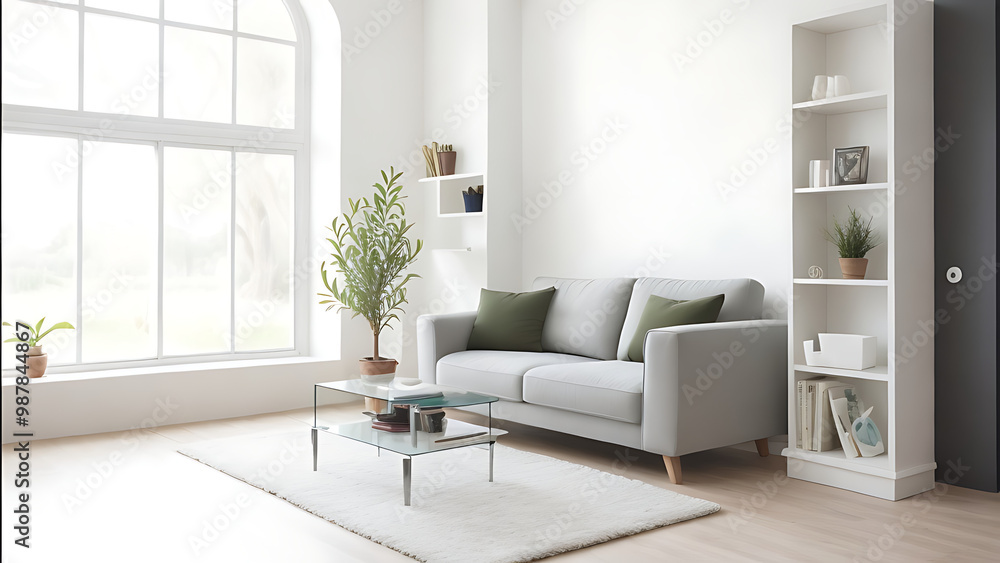 Soft pastel or neutral tones on walls, complemented by light-colored furniture for a fresh and airy feel. Soft pastel or neutral tones on walls, complemented by light-colored furniture for a fresh and airy feel.