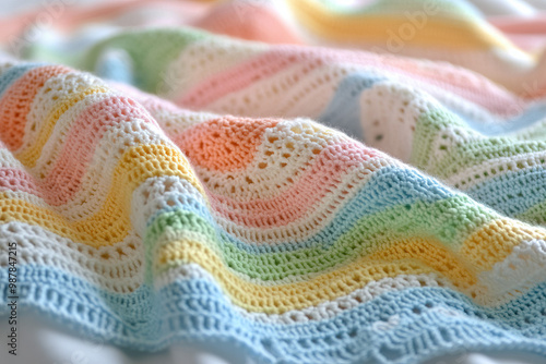 Baby Blanket Background