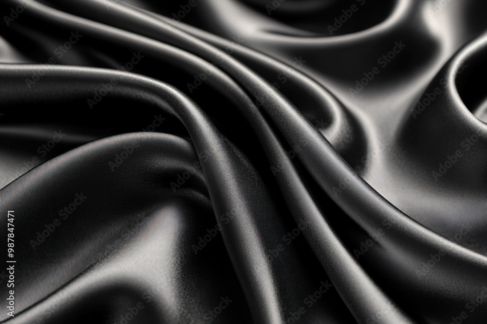 Obraz premium Black Velvet Background