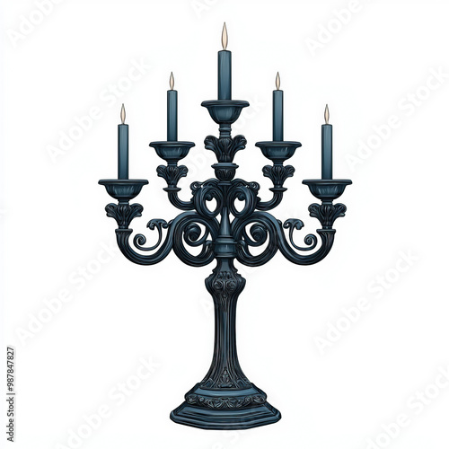 Candelabra Isolated