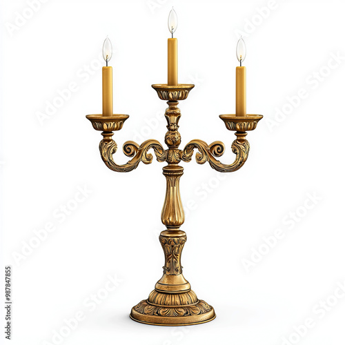 Candelabra Isolated