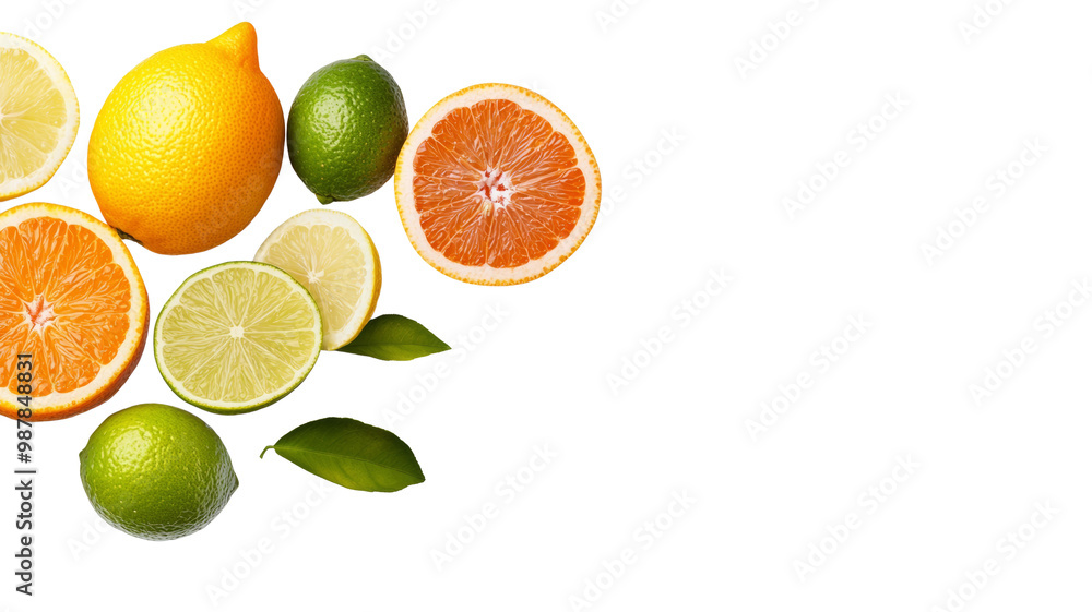orange and lime orange and lime