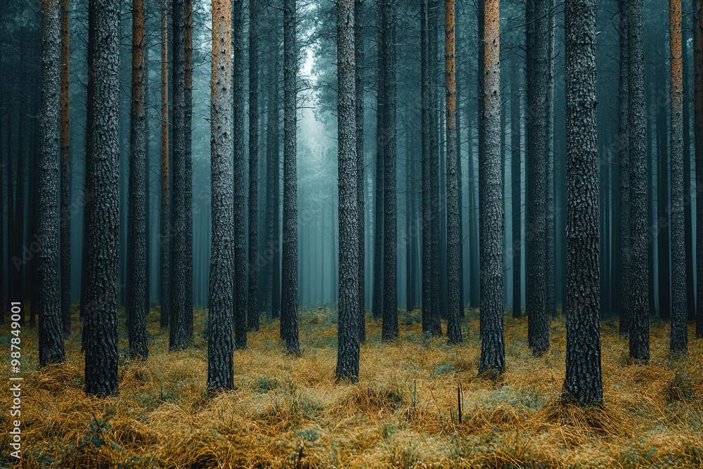 Obraz premium Forrest Background