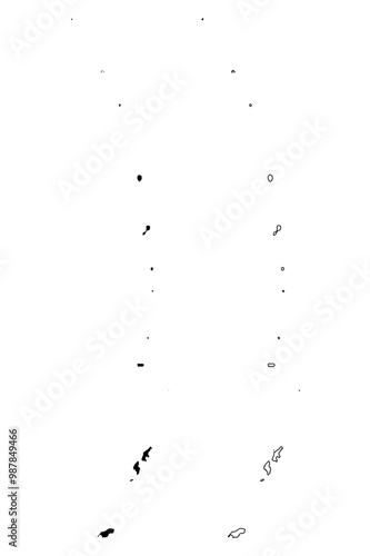 Commonwealth of the Northern Mariana Islands (United States of America, USA,  Mariana Archipelago) map vector illustration, scribble sketch Northern Mariana Islands map