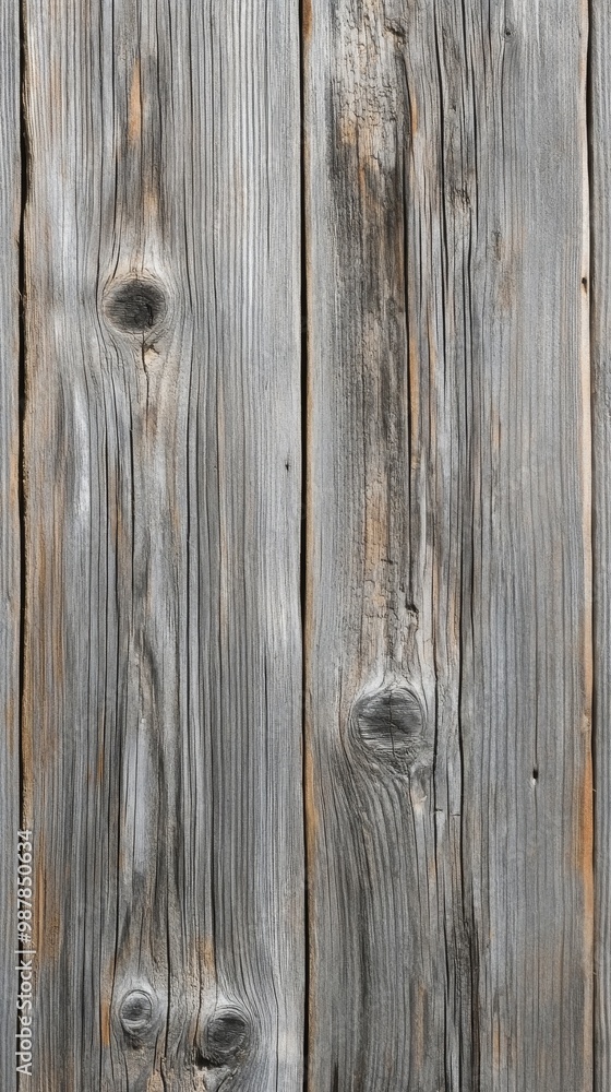 Fototapeta premium Weathered wooden planks showcasing natural textures, patterns, and colors in rustic environment