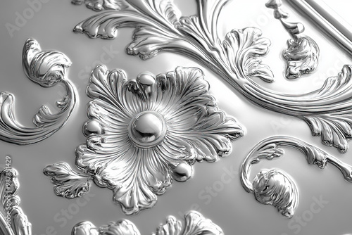 Royal Silver Background