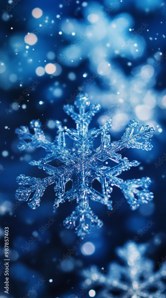 blue and silver snowflakes cellphone wallpaper blue and silver snowflakes cellphone wallpaper