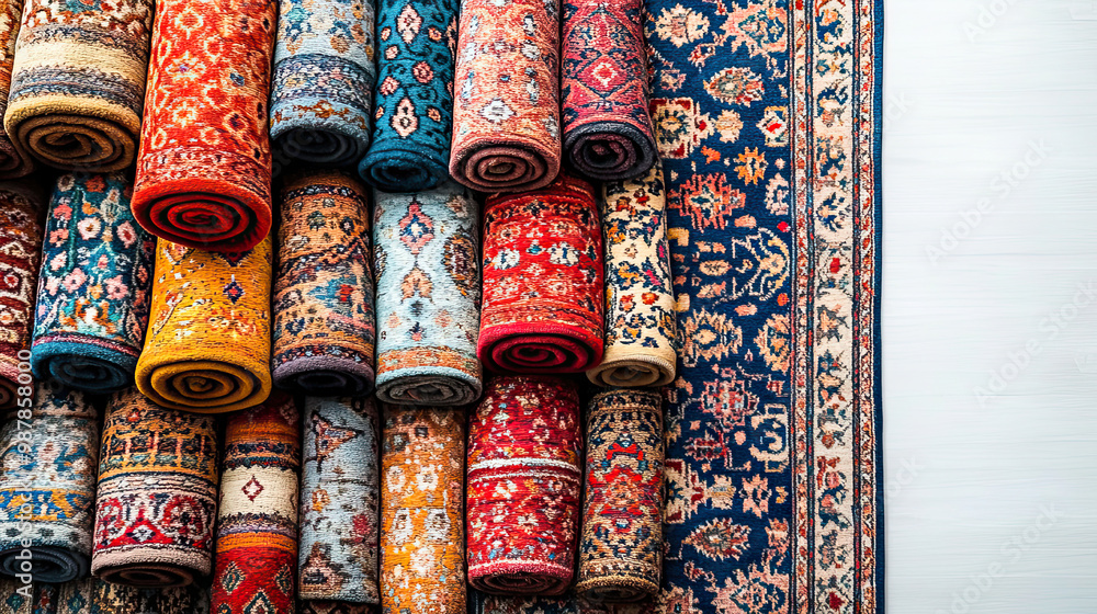 Variety of oriental carpets Variety of oriental carpets